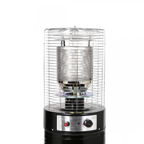 صوبة حدائق ألمنيوم أسود مع إشعال لمس