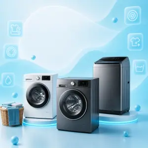 Washers and dryers
