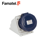 مقبس حائط صناعي 1PH + N + PE 3 Pin 32A IP67