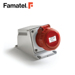 مقبس حائط صناعي 3PH + N + PE 5 Pin 32A IP67