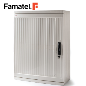 الضميمة الجدار 100x75x30 سم IP65 باب قابل للقفل متضمن لوحة مجلفنة