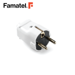 قابس 2P+E 16 أمبير 250 فولت IP20 4.8 ملم