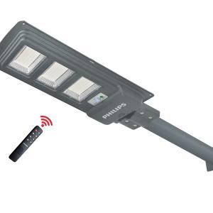 فيليبس الكل في واحد ضوء الشارع بالطاقة الشمسية 100 وات 6500 ك قابل للتعتيم مع حامل تثبيت IP65 BRC010