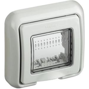 غطاء IP55 لصندوق التثبيت المتساطح 502E - وحدتان Matix