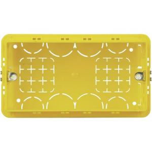 صندوق تركيب متساطح من الراتنج 4 وحدات