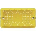 صندوق تركيب متساطح من الراتنج 4 وحدات