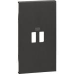 أغطية لشواحن USB ذات وحدتين (KG12C). 