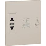 مقبس ماكينة الحلاقة مع محول العزل