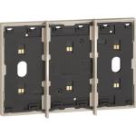 Electrified frame for the installation of up to 3 digital controls - Sand.