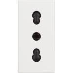 مقبس قياسي إيطالي 2P+E 16A 250 Vac (يُباع المنتج في عبوة صندوقية)