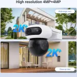 طقم كاميرا EZVIZ CB90x بالبطارية 4G + Wi-Fi