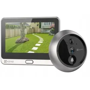 جرس باب EZVIZ DP2 اللاسلكي عبر ثقب الباب بدقة 3 ميجابكسل