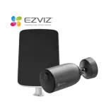 طقم كاميرا EZVIZ EB3 بدقة 2K مع لوحة شمسية