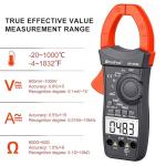 جهاز قياس الشاشات الرقمي يصل إلى 1000 أمبير تيار مستمر/تيار متردد