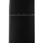 ثلاجة شارب 480 لتر تبريد هايبرد بلازما كلستر باب زجاجي اسود