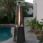 صوبة حدائق زجاج هرمية قاعدة ستانلس