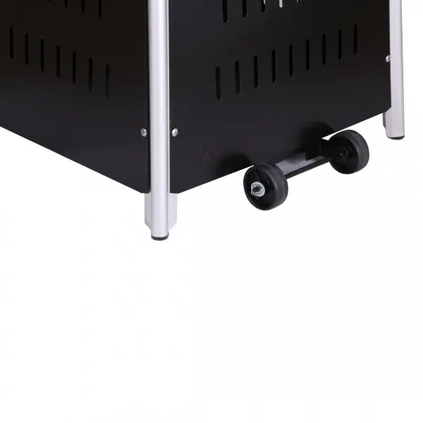 صوبة حدائق زجاج هرمية قاعدة ستانلس