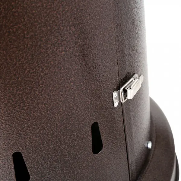 صوبة حدائق ألمنيوم مع عجل لون بني