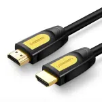 UGREEN HDMI Round Cable 2m 4K@60Hz HDMI 2.0(Yellow/Black)
