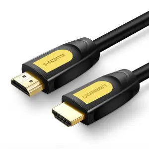 UGREEN HDMI Round Cable 2m 4K@60Hz HDMI 2.0(Yellow/Black)