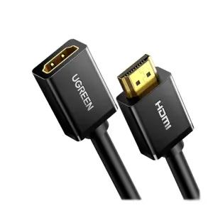 UGREEN HDMI كابل ذكر إلى أنثى 3m (أسود)