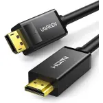 UGREEN DP Male to HDMI Male Cable 1m (Black)