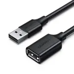 UGREEN USB 2.0 A ذكر إلى A أنثى كابل 1.5m (أسود)