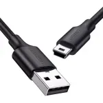 UGREEN USB 2.0 A Male to Mini 5Pin Male Cable 0.25m (Black)