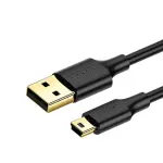 UGREEN USB 2.0 A ذكر إلى Mini 5Pin ذكر كابل 3m (أسود)