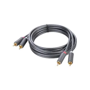 UGREEN 2 RCA ذكر إلى 2 RCA ذكر كابل صوت 3M