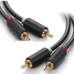 UGREEN 2 RCA Male To 2 RCA Male Audio Cable 5M