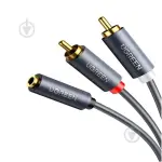 UGREEN 3.5mm Female to 2 RCA Male Audio Cable 1M