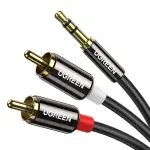 UGREEN 3.5mm ذكر إلى 2 RCA ذكر كابل 5M