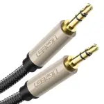 UGREEN 3.5mm كابل صوت Net Braid 3m (رمادي)