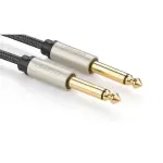 UGREEN 6.5mm Male to Male Stereo Auxiliary Aux Audio Cable 5m (Gray)