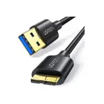 UGREEN USB 3.0 A ذكر إلى Micro USB 3.0 ذكر كابل 2m (أسود)