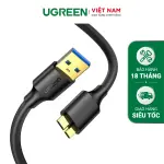 UGREEN USB 3.0 A ذكر إلى Micro USB 3.0 ذكر كابل 2m (أسود)