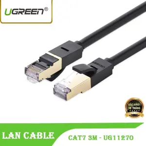 UGREEN Cat 7 F/FTP Lan Cable 3m (Black)