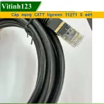UGREEN Cat 7 F/FTP Lan Cable 5m (Black)