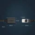 UGREEN Cat6 F/UTP Male To Female Ethernet Extension 0.50M