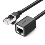 UGREEN Cat 6 F/UTP Ethernet RJ45 Extension Male/Female Patch Cords 1m (Black)