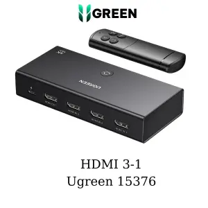 UGREEN HDMI Switch 3 In 1 Out