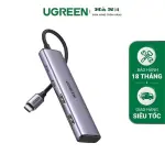 UGREEN USB-C إلى 2-منفذ USB-A + 2-منفذ موزع USB-C حتى 5Gpbs Without منفذ طاقة (ألمنيوم علبة)
