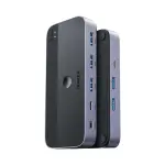 UGREEN USB 3.0 مشاركة مبدّل 2 دخل 4 خرج