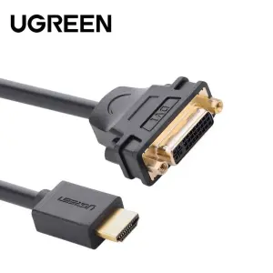 UGREEN HDMI Male to DVI Female Adapter Cable 22cm (Black)