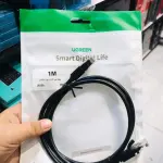 UGREEN Cat 6 U/UTP كابل شبكة 1m (أسود)