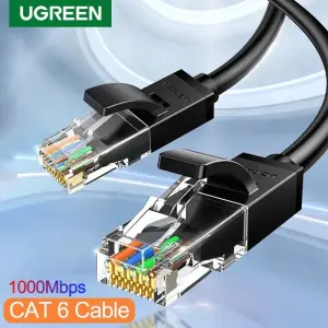 UGREEN Cat 6 U/UTP كابل شبكة 8m (أسود)