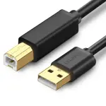 UGREEN USB 2.0 AM to BM Print Cable 2m (Black)