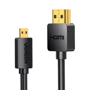 UGREEN من Micro HDMI إلى كابل HDMI 3m (أسود)