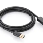 UGREEN USB 3.0 Extension Male Cable 0.5m (Black)